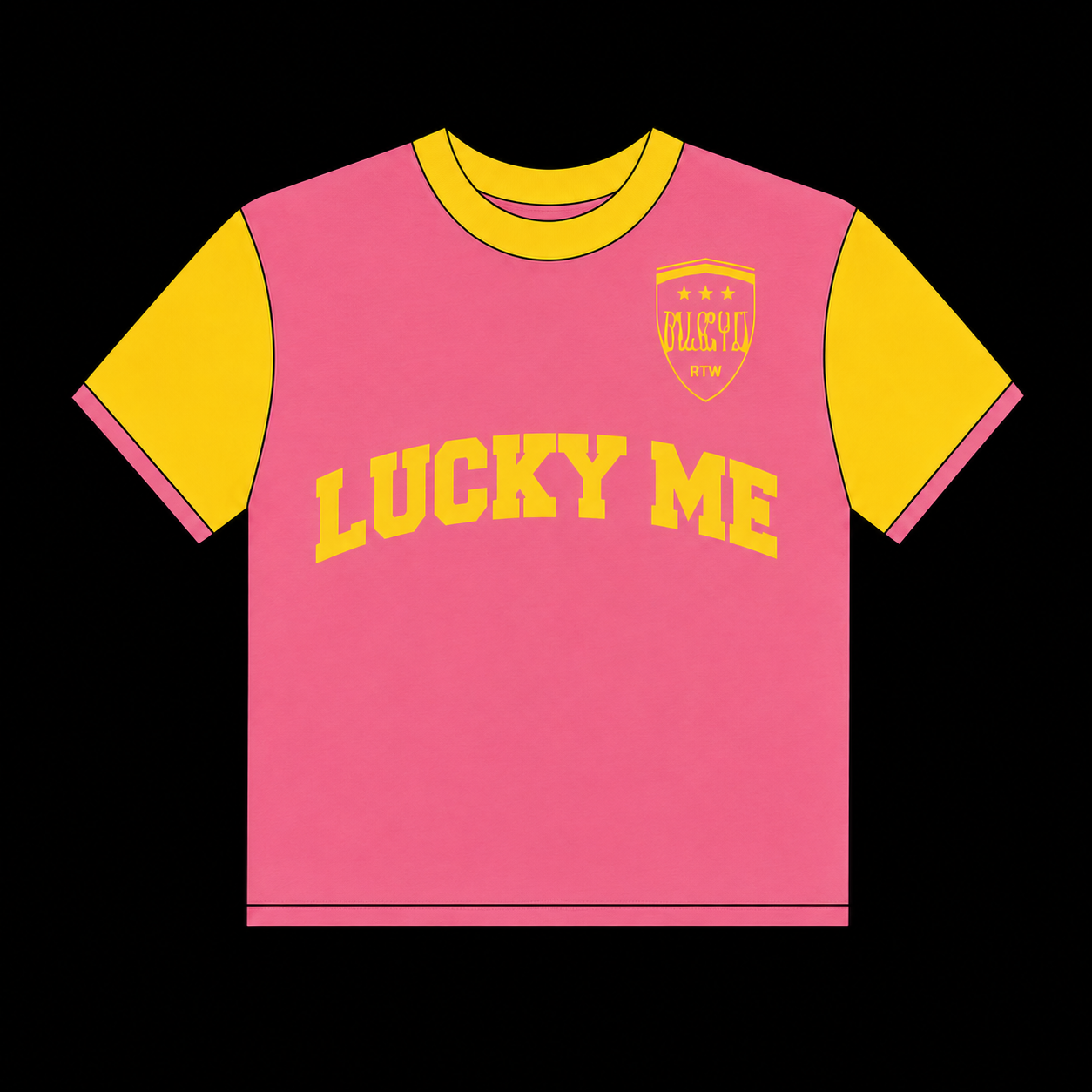 MUCYO GIRLS PINK BABY TEE