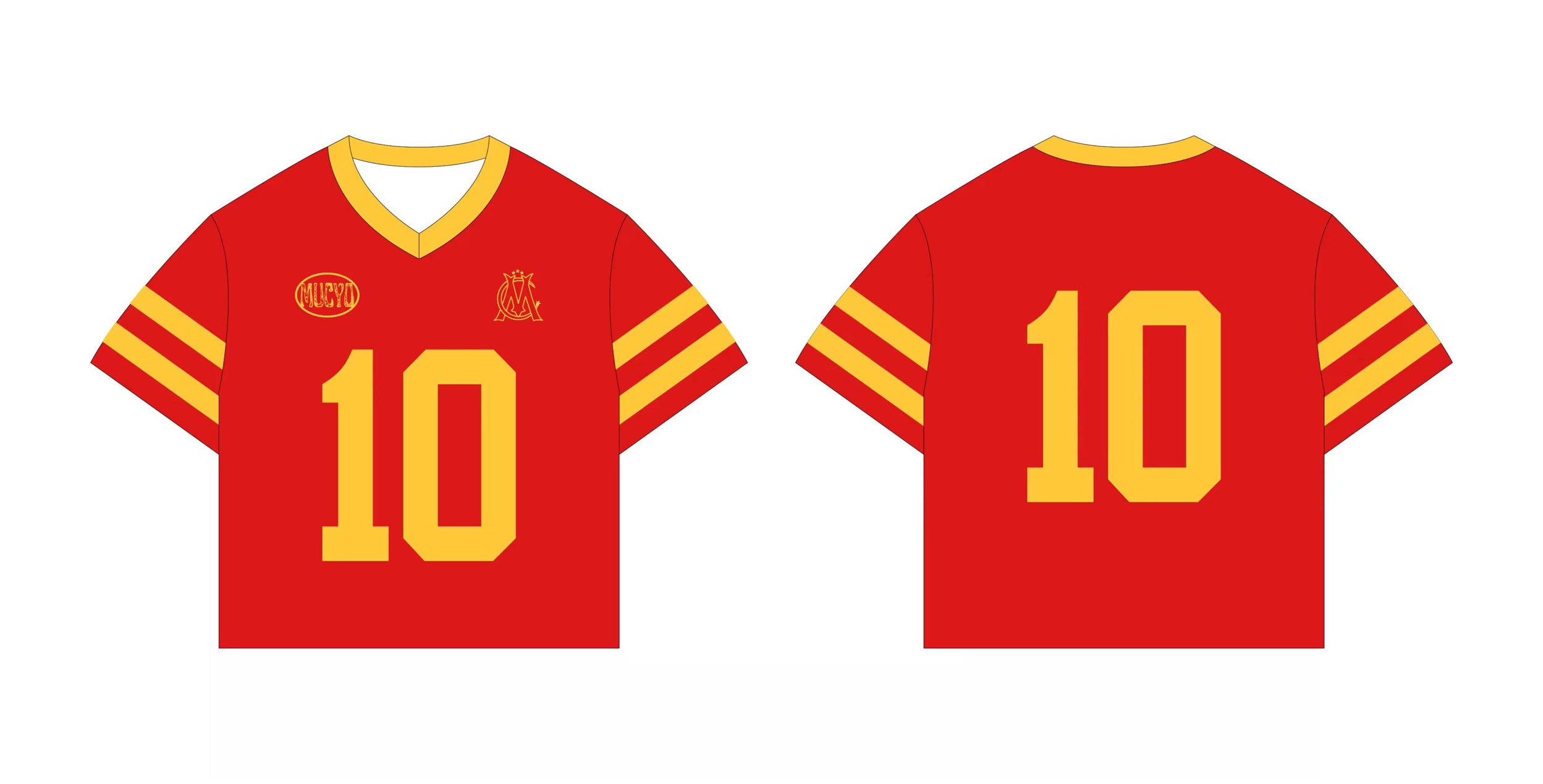 MUCYO SOCCER RED JERSEY